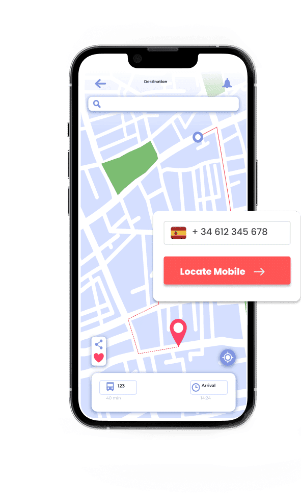 Couple looking at phone